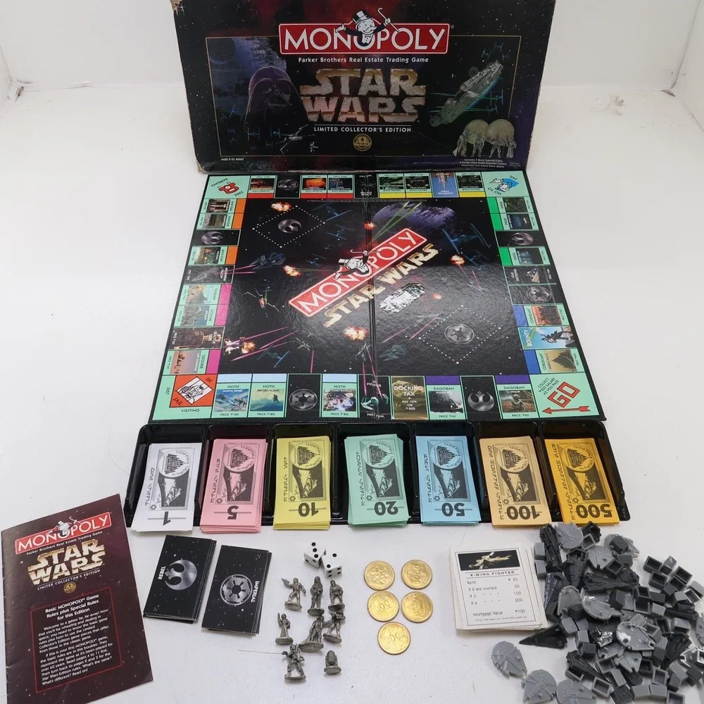 1996 Star Wars Monopoly Limited Collector's Edition